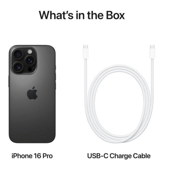 iPhone 16 Pro 128GB Black Titanium - Image 6