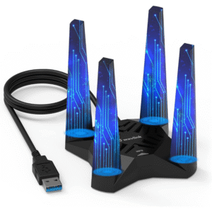 AC1900 Dual Band USB WiFi Adapter with 2.4GHz/5GHz