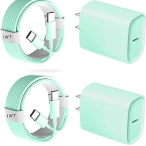 IPhone  + Samsung C-Type Multi-Color Chargers