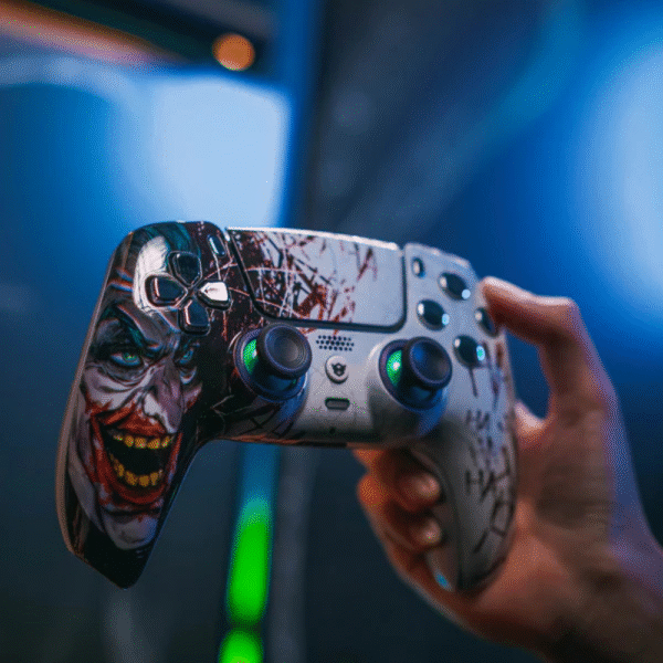 HEXGAMING ULTIMATE Controller with Hall Effect Joysticks for PS5, PC, Mobile - Clown - Image 4