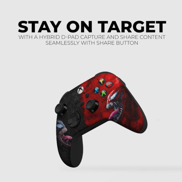 DreamController Venom vs Carnage Custom X-box Controller Wireless - Image 3