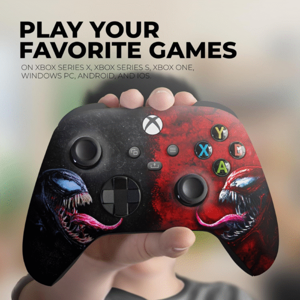 DreamController Venom vs Carnage Custom X-box Controller Wireless - Image 4